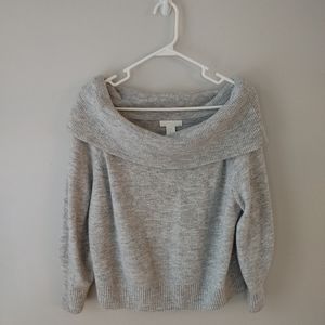 H&M Off The Shoulder Sweater